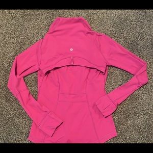 Hot pink lulu define jacket